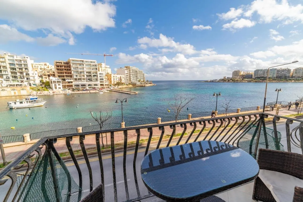 Superb Views Of Spinola Bay In Heart Of Stjulians-Hosted By Sweetstay Saint Julian's Apartment
