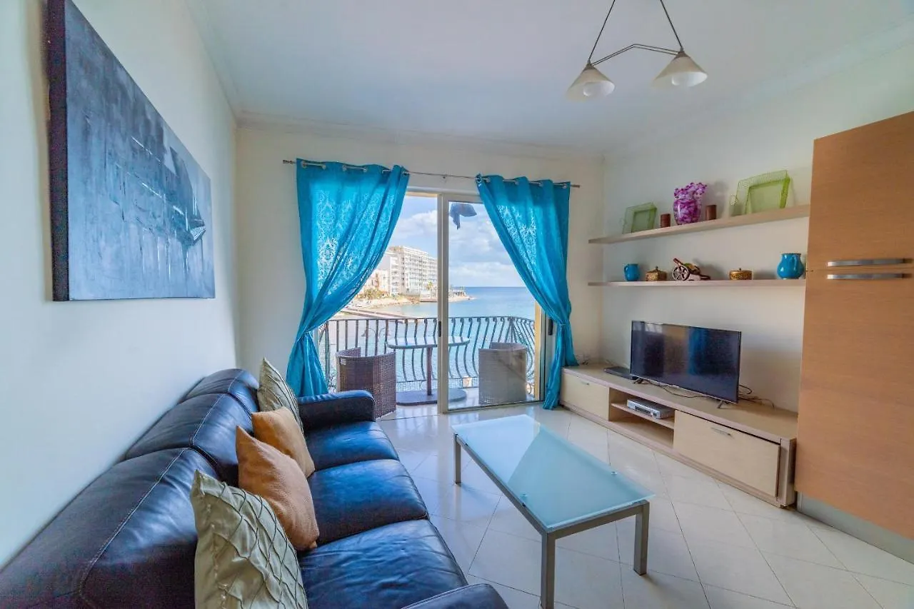 Superb Views Of Spinola Bay In Heart Of Stjulians-Hosted By Sweetstay Saint Julian's